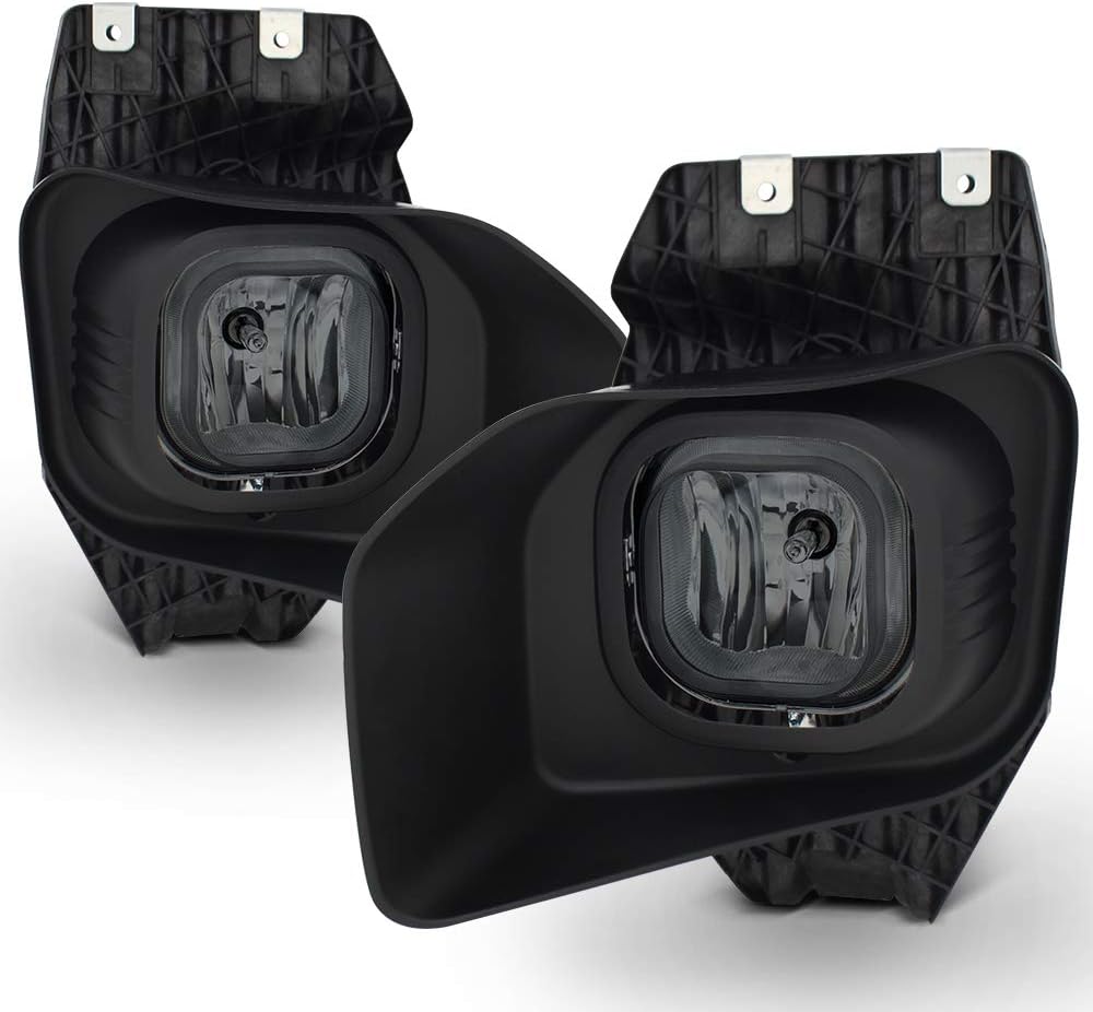 Smoked Bumper Driving Lamps Fog Lights Assembly E37840