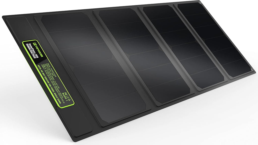 Foldable Solar Panel 30W Portable Battery Charger Kit Y127