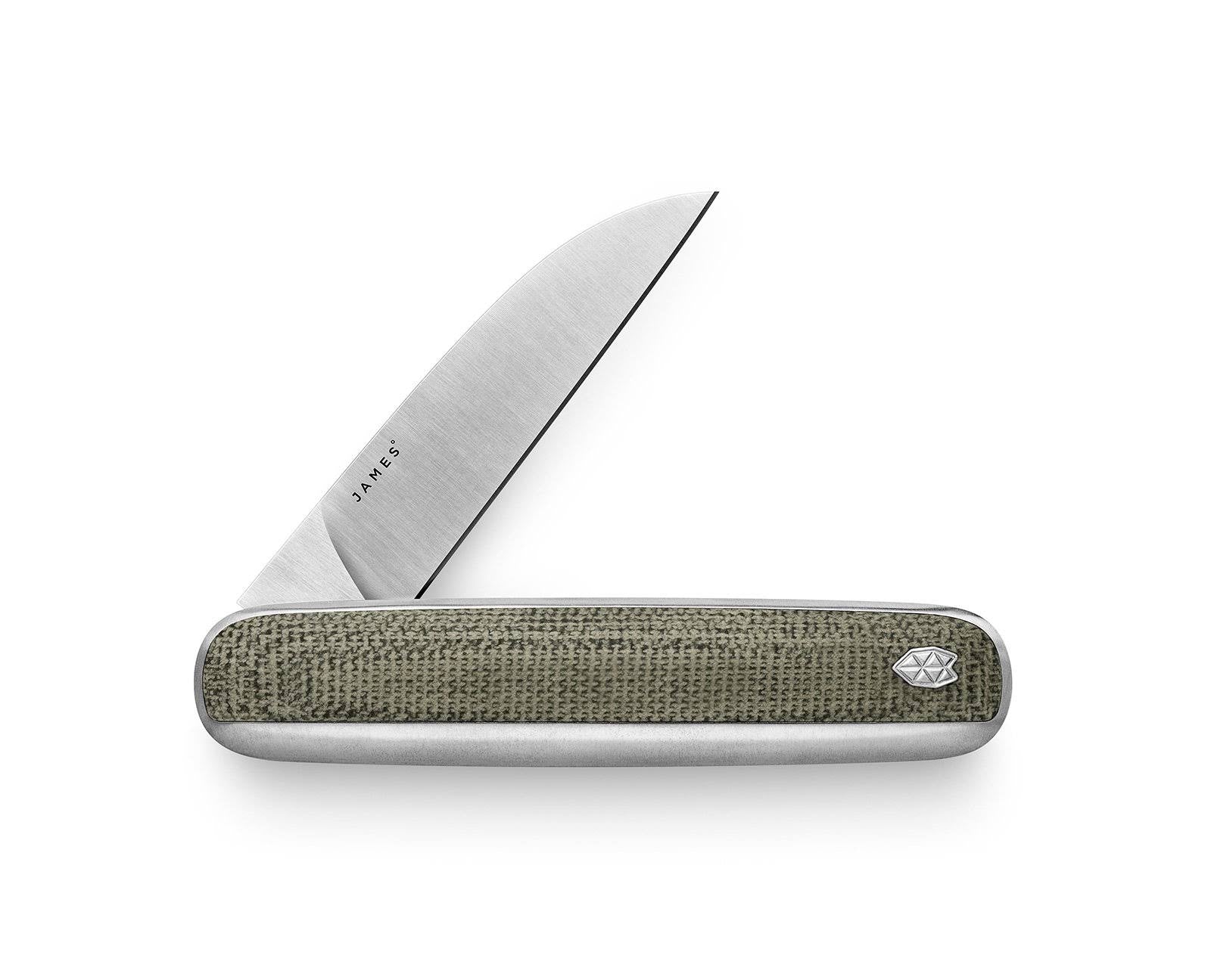 OD Green Micarta Stainless Pocket Knife T56352