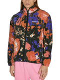 Awake NY Floral-print fleece jacket