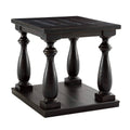 Black Rectangular End Table X2822