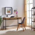 Brown Mahogany Writing Desk with 2 Drawers G370293