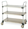 3 Wire Shelves Utility Cart X1781