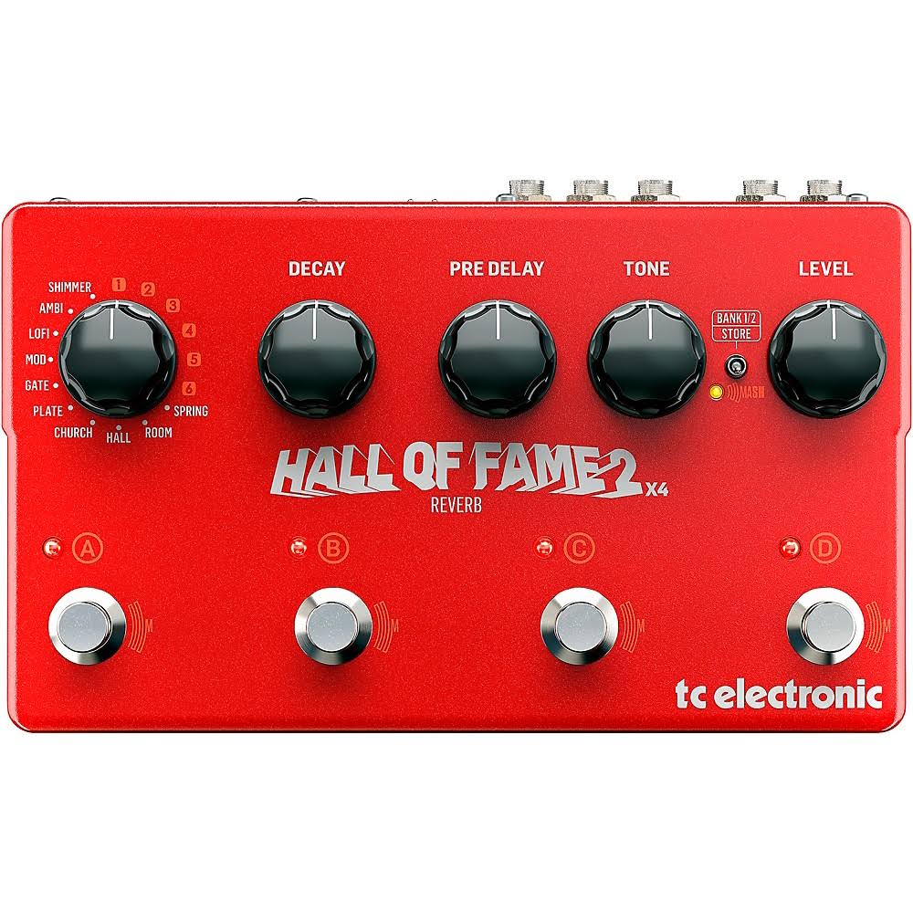 Hall Of Fame 2 x4 Reverb Pedal O5900