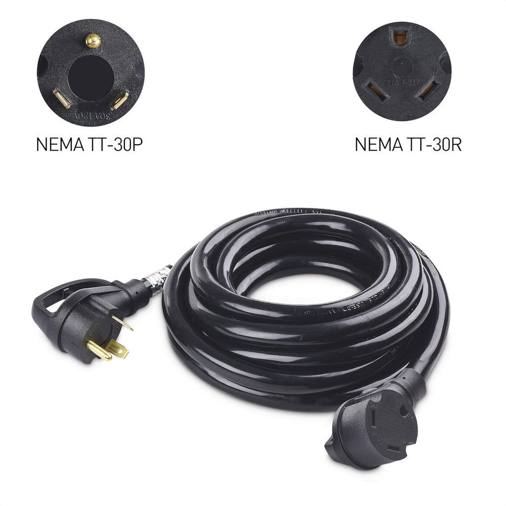 3 Prong 30 AMP RV Extension Cord 25 ft R9281