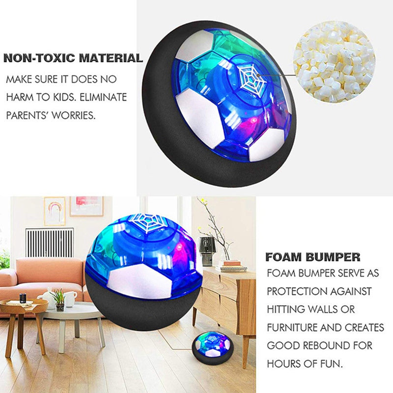 LED Hover Soccer Ball USB Charging Electric Cushion Indoor Luminous Children's Toy B433