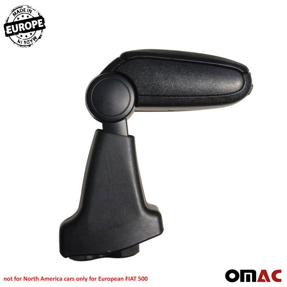 Black Leatherette Center Console Armrest T78742