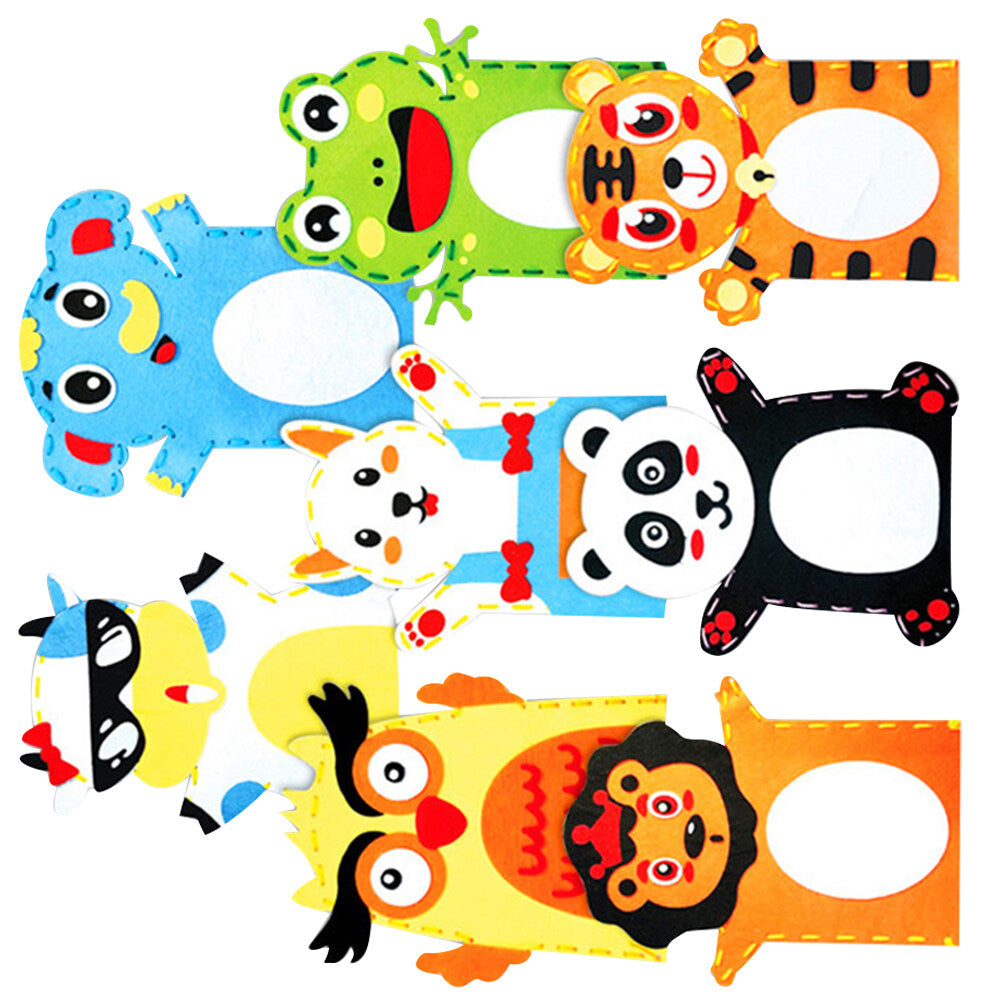 8PCS DIY Doll Making Kit Fabric Weaving Materials Educational Toys J478
