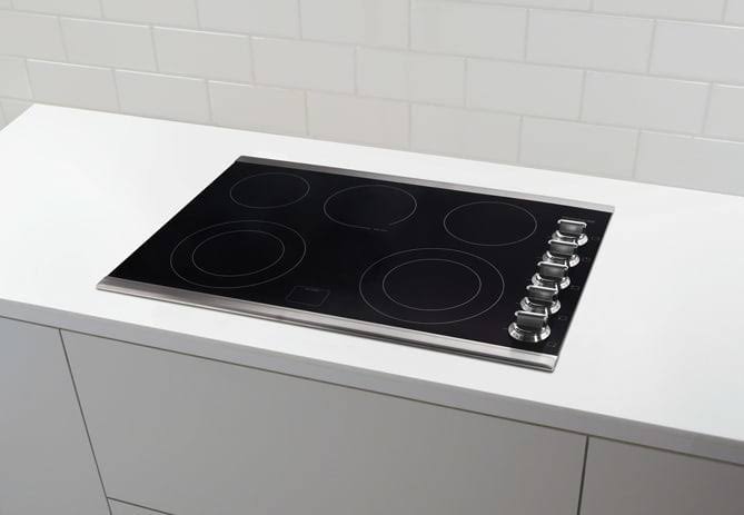 30x22 Stainless Steel Electric Cooktop N808