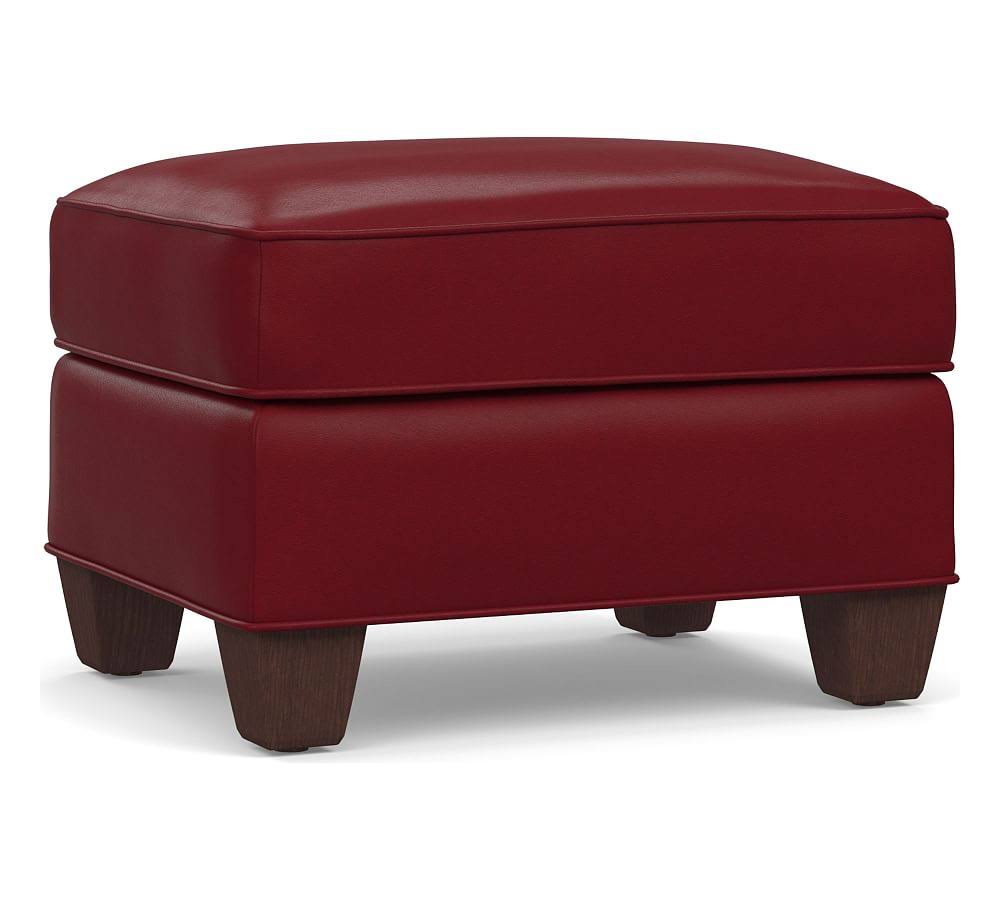 Leather Storage Ottoman C989623