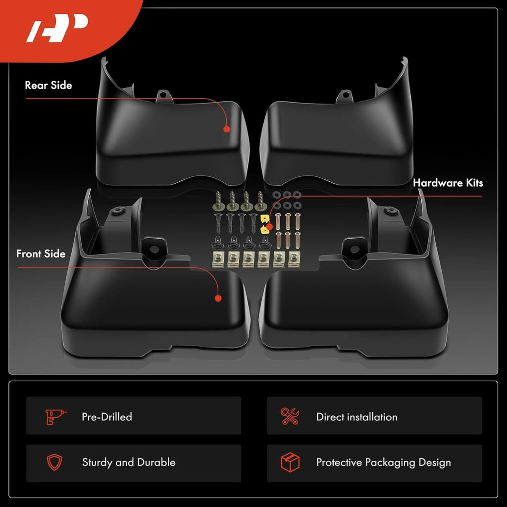 Mud Flaps Splash Guard 4-PC Set P67201