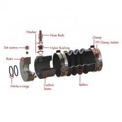 35mm Diameter Shaft Seal for 2-1/2x22 Stern Tube B9418