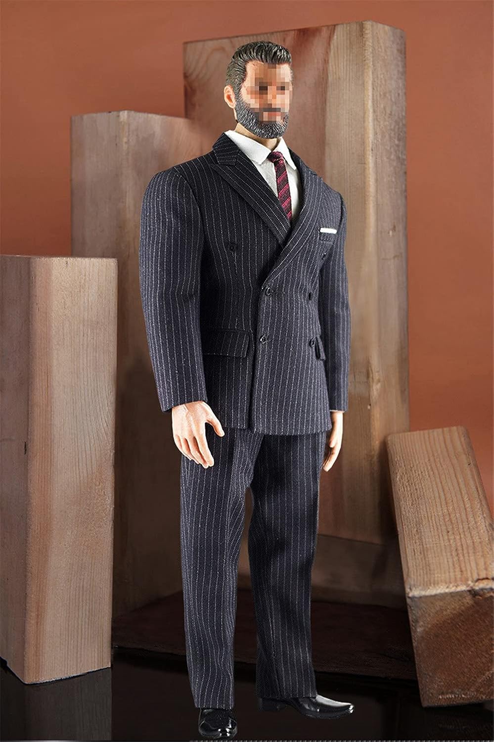 1/6 Scale Coat Shirt Waistcoat Pants Shoes Suit for 12 inch Male Action Figure J936052