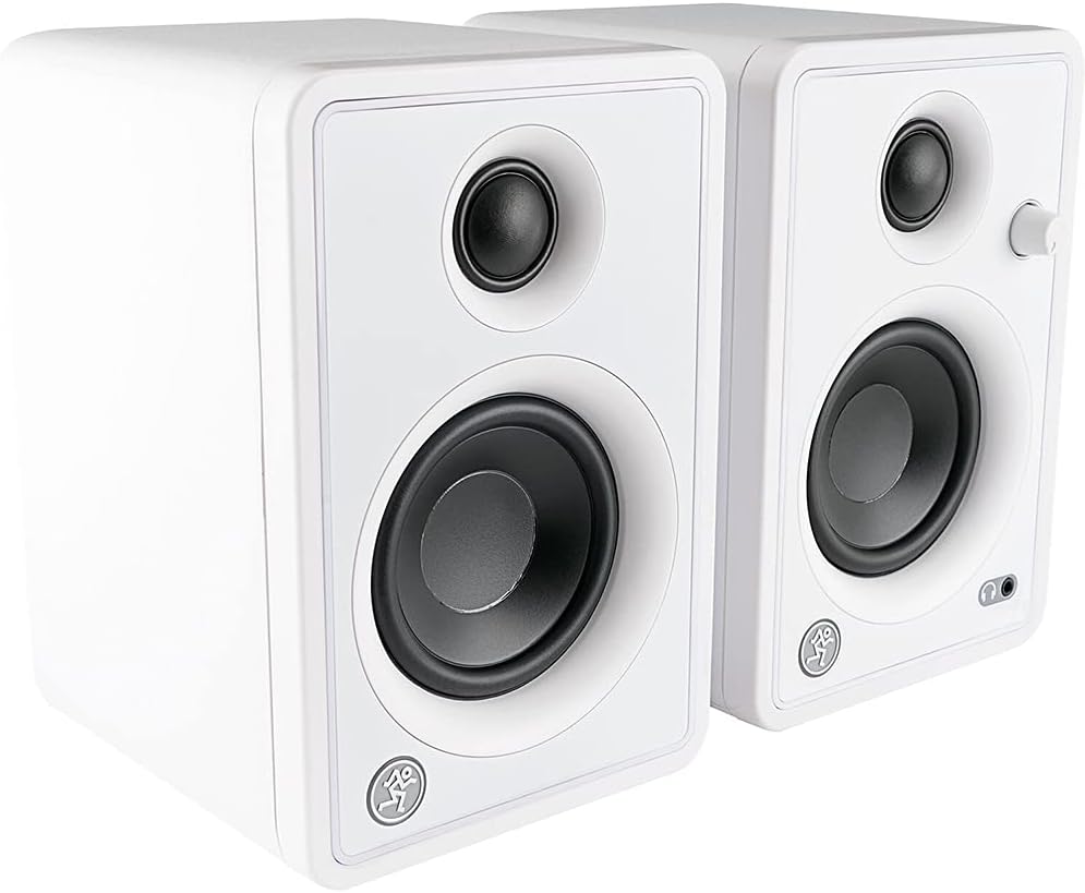 White 3 Multimedia Monitors with Bluetooth X3825