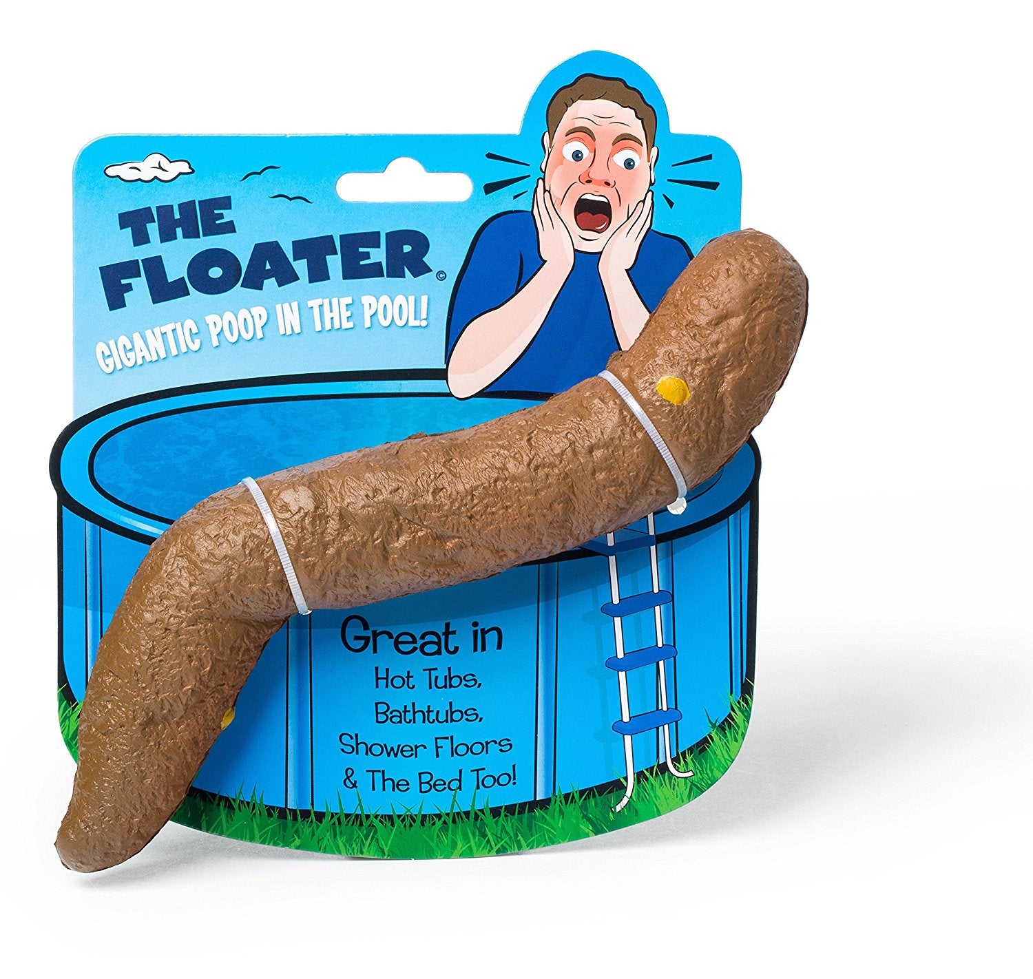 Floating Poop Pool Floater U15293