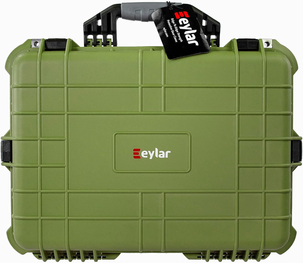 White 20 Inch Protective Camera Case with Foam F126321