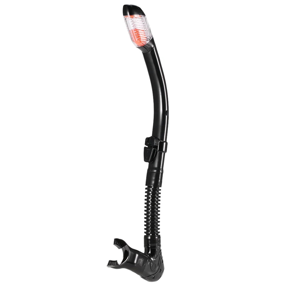 Freediving Snorkel Set with Tempered Glass Lens Goggles X421