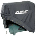 Black Vinyl Backed Polyester Air Compressor Cover V992