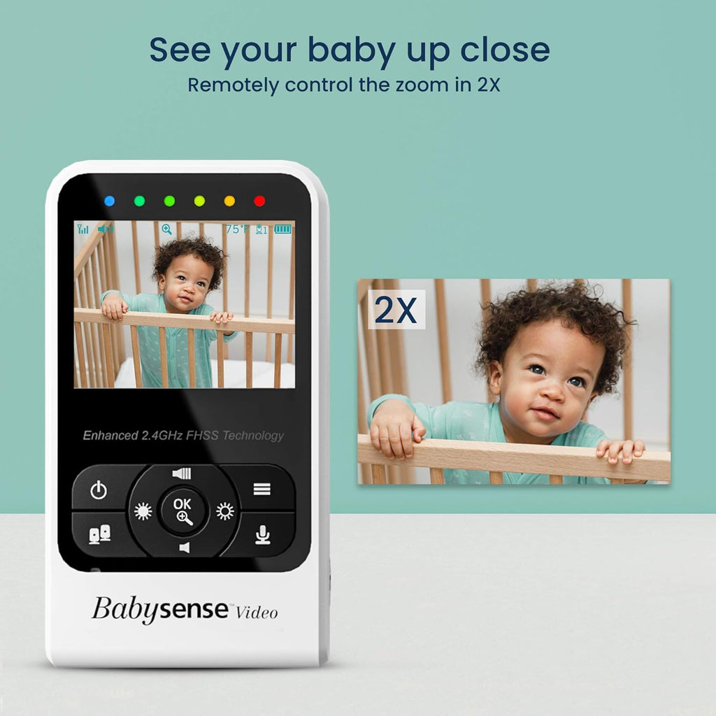 Video Baby Monitor with Camera and Infrared Night Vision E25755