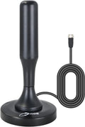 TV Antenna, 360° Reception, 120 Miles Range, 4K 1080p B832645
