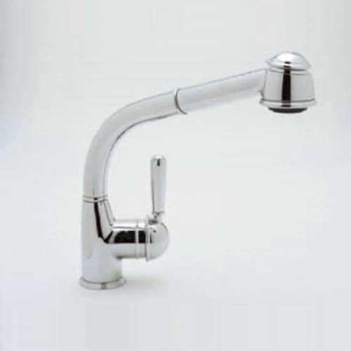 Polished Chrome Side Lever Pull-Out Kitchen Faucet P896943