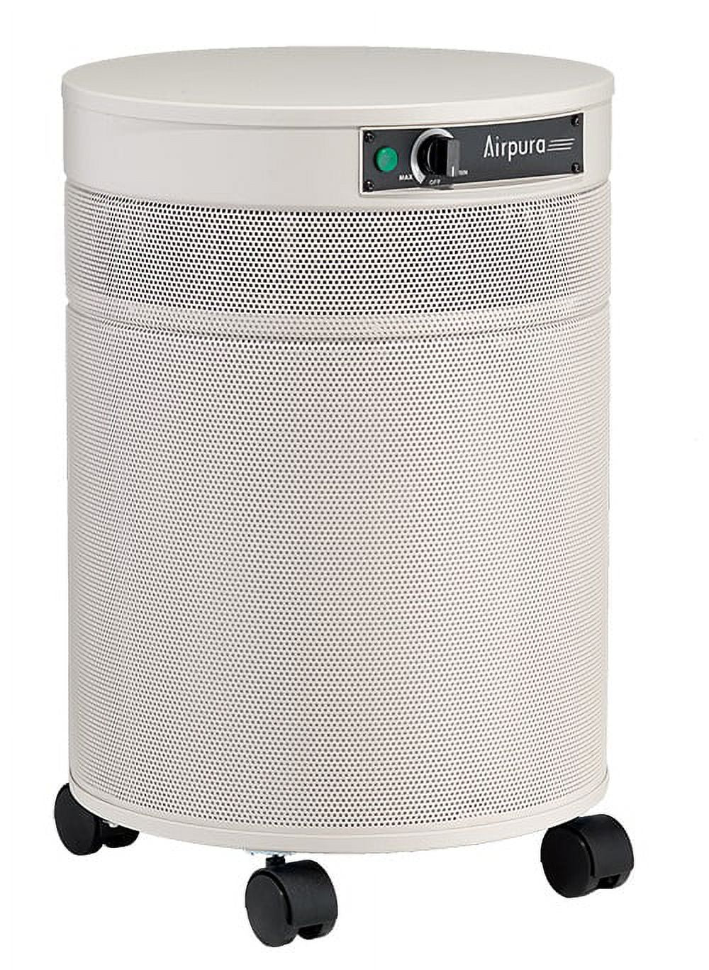 Powdered Coated Galvanized Metal Air Purifier With White Finish T652
