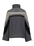 ERL panelled zip-up jacket