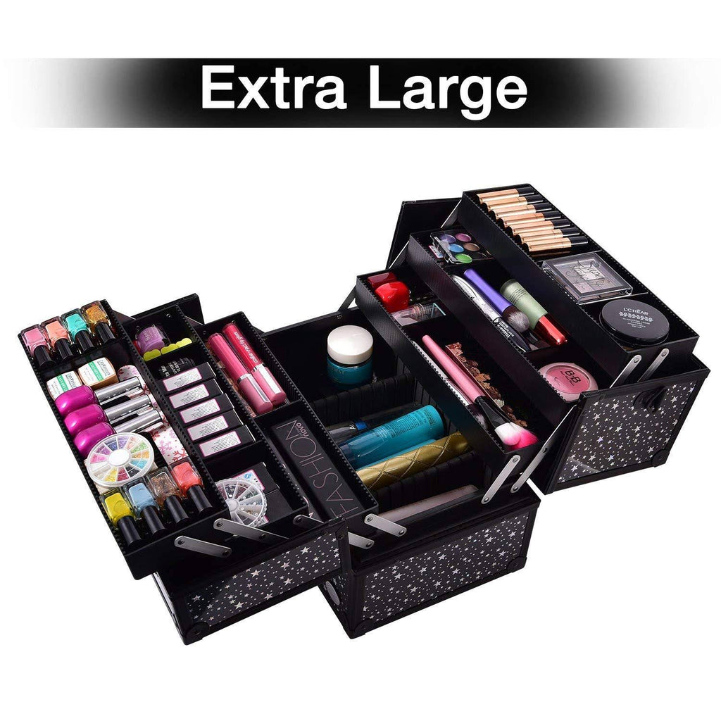 6 Trays Large Cosmetic Organizer Storage Box P3681