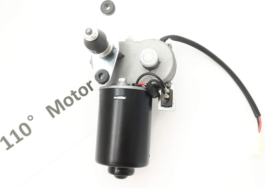 12V UTV Windshield Wiper Motor, 110° Sweep, Pack of 2 R691