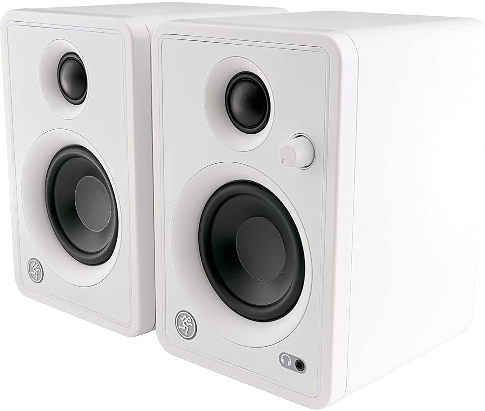 White 3 Multimedia Monitors with Bluetooth X3825