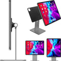 MagFlott magnetic stand for iPad Pro 12.9” space gray with 6’ usb c cable U4170
