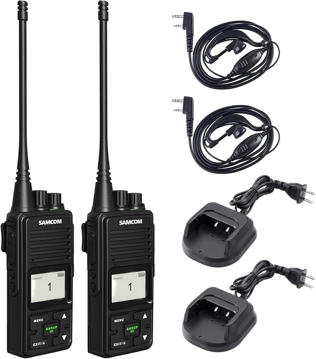 2 Pack 3000mAh UHF Walkie Talkie S5720