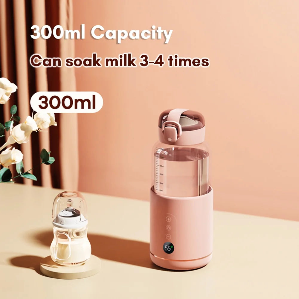 Instant Water Warmer Portable 300ml Wireless Electric Kettle S337661