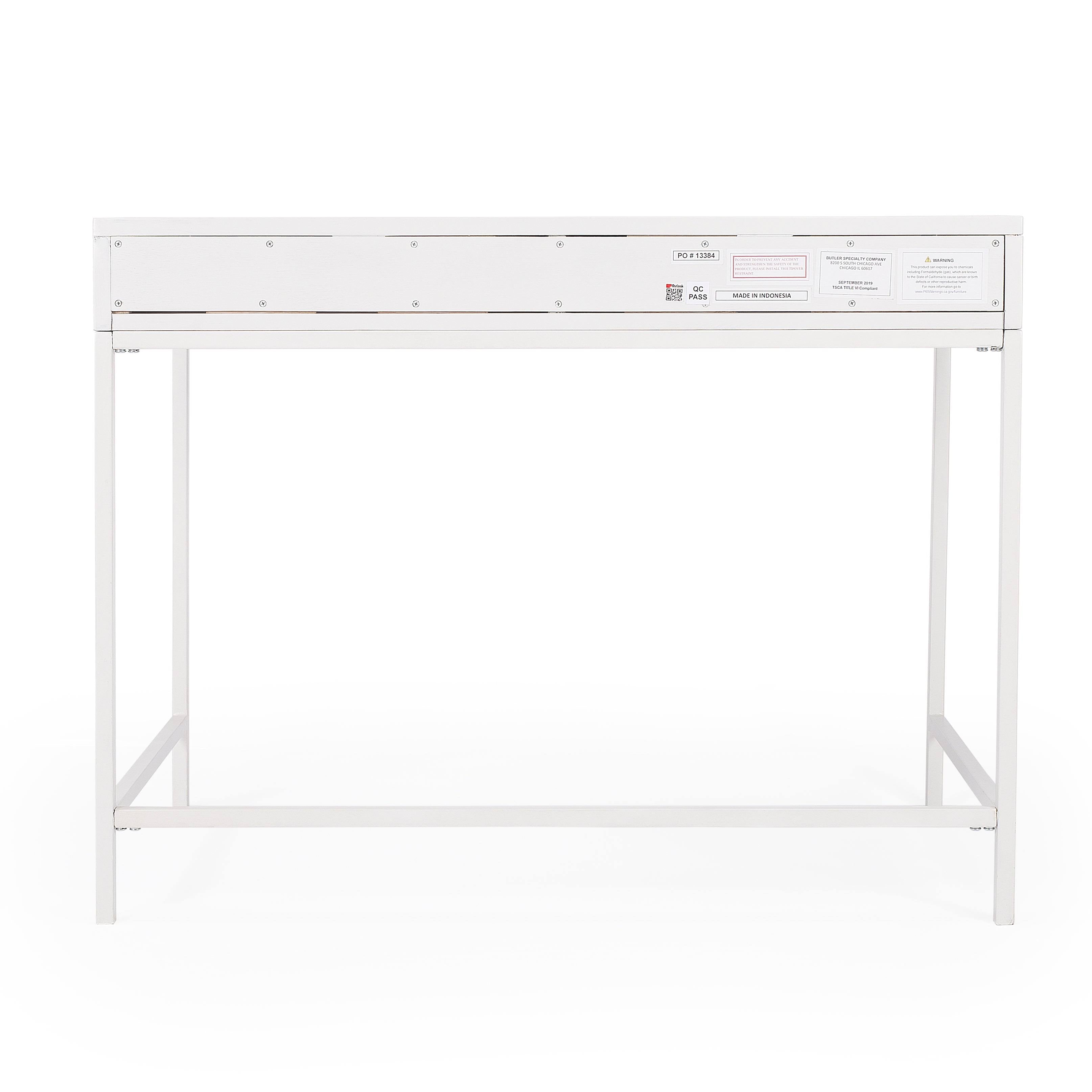 Black Desk with Drawers A354897