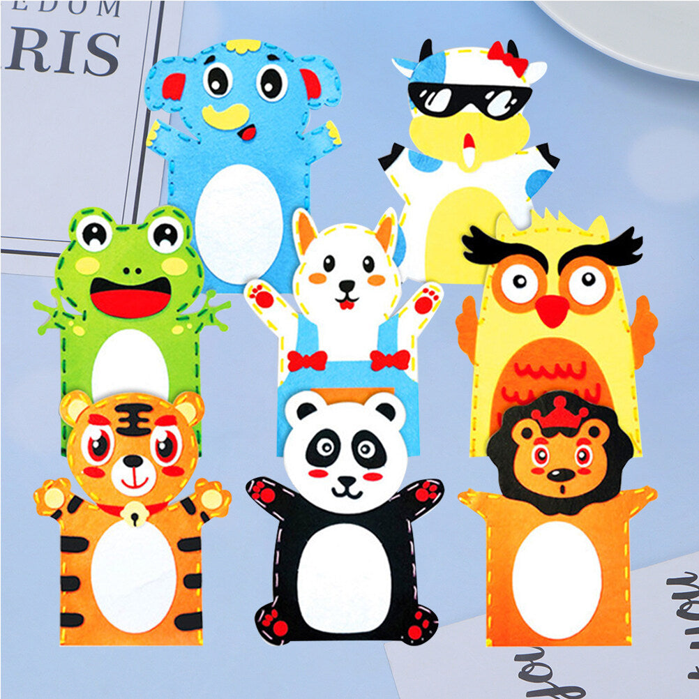 8PCS DIY Doll Making Kit Fabric Weaving Materials Educational Toys J478