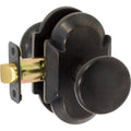 Tuscan Single Cylinder Keyed Entry Door Knob Set, Aged Bronze U22017