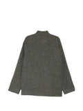 Uma Wang frog-fastening virgin wool jacket