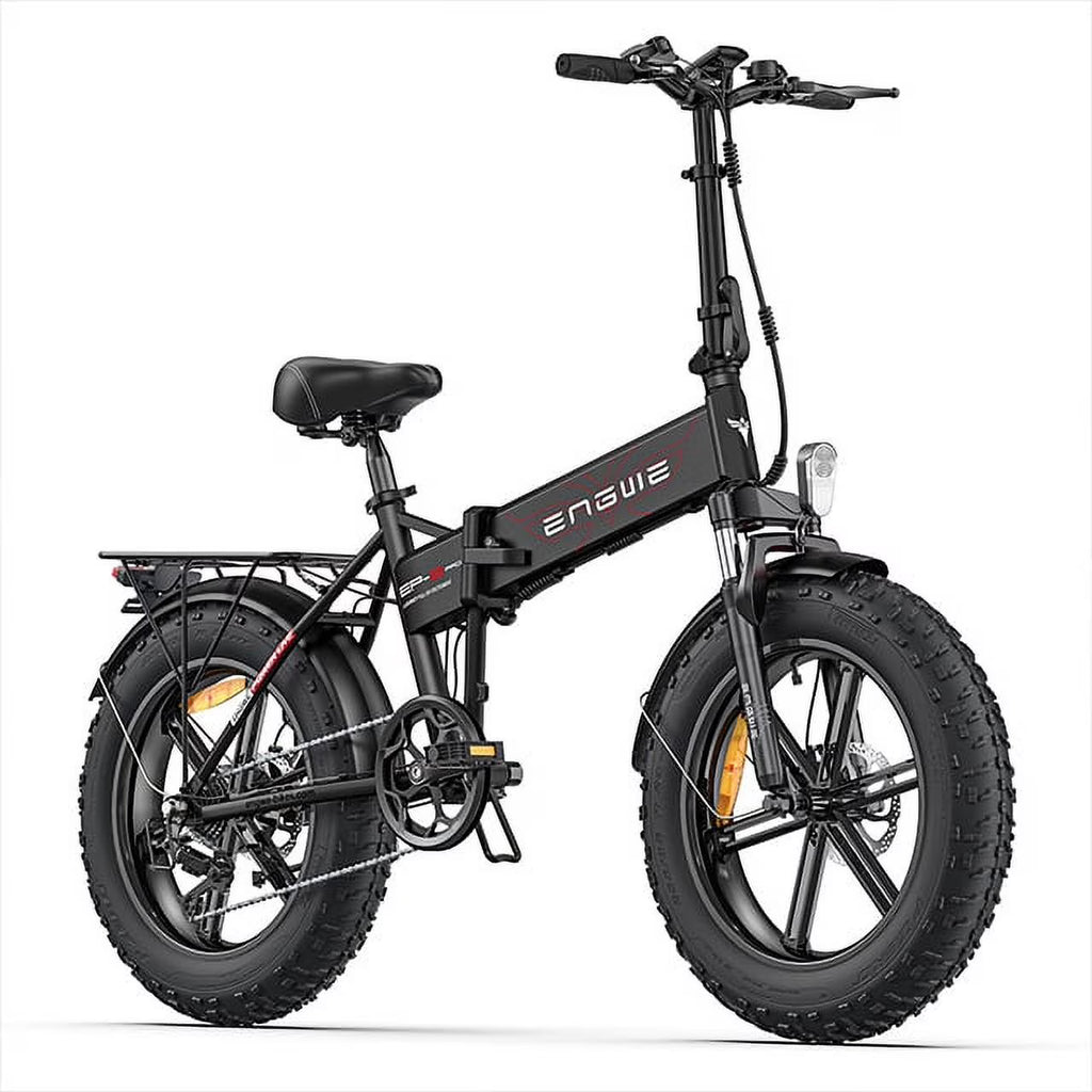 Black Folding Electric Bike E2529