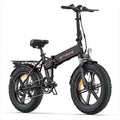 Black Folding Electric Bike E2529