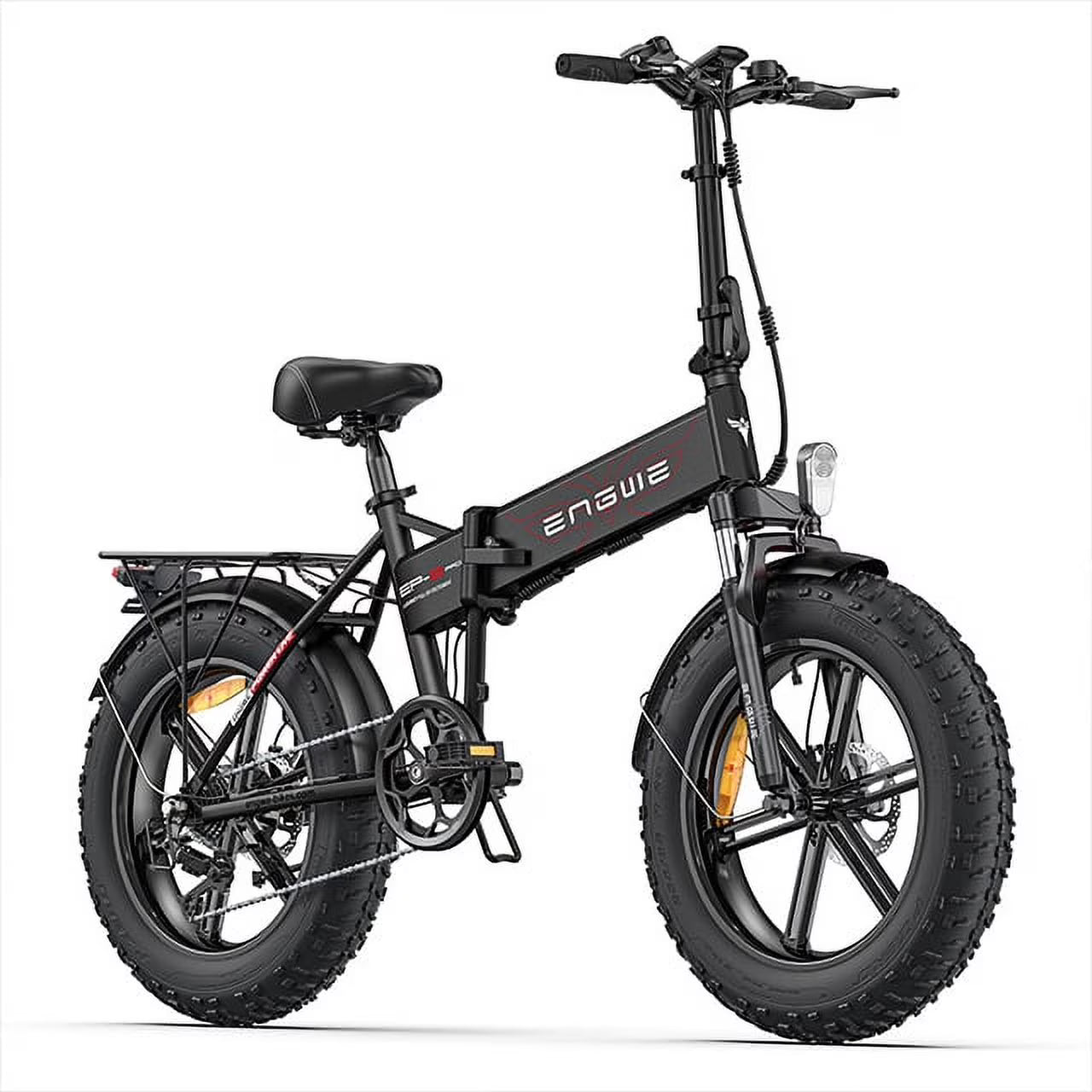 Black Folding Electric Bike E2529