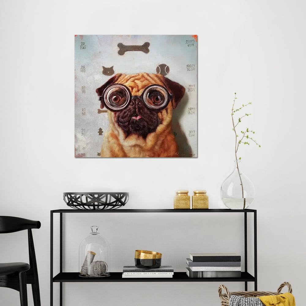 Canvas Art Picture of Pug Y32706