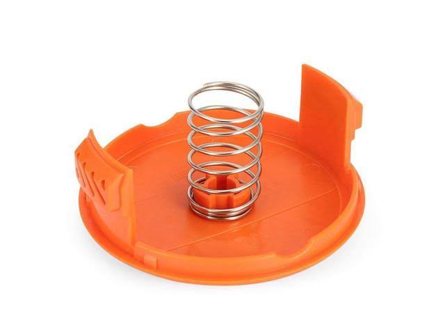 Replacement Spool Cap Covers and Spring for Black-Decker F6605