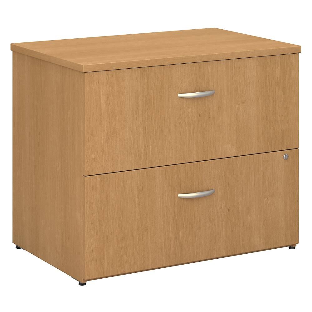 2 Drawer Lateral File Cabinet Light Oak L636
