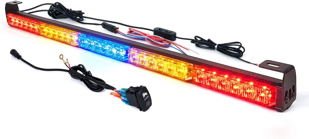 30 LED Chase Strobe Light Bar with Running, Brake, Reverse and Turn Signal Lights I520021