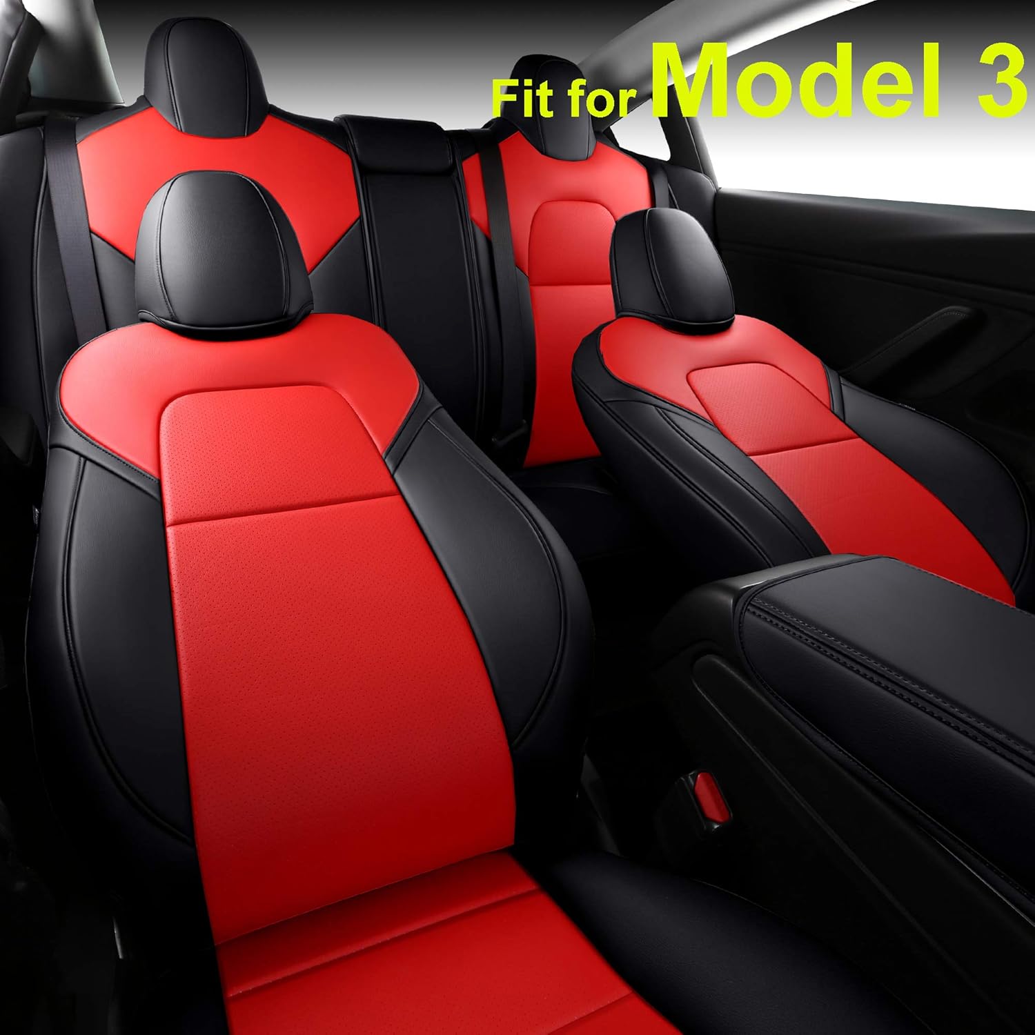 Synthetic Leather Car Seat Cushion Protector (Grey Y) S758