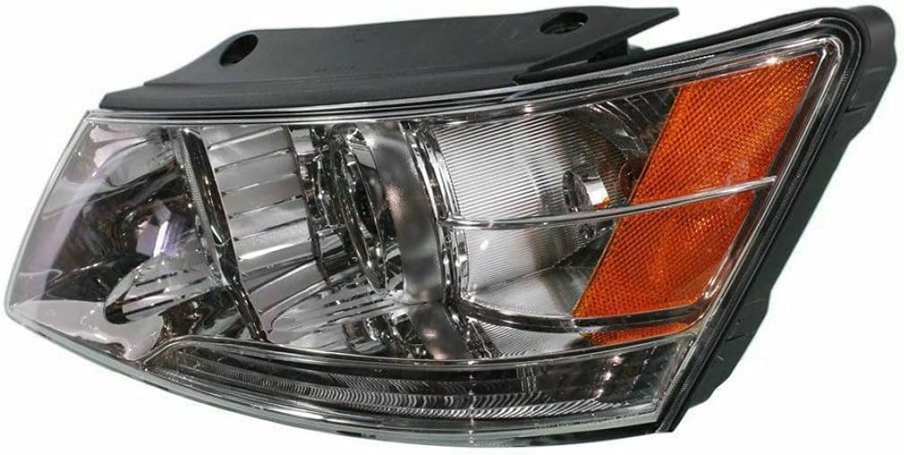 Driver Side Headlight for Hyundai Sonata 2009 2010 U52223