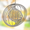 Tree of Life Dreamcatcher Kinetic Wind Spinner Outdoor Metal Hanging Spinners Large 3D Garden Art Wind Sculpture S3506