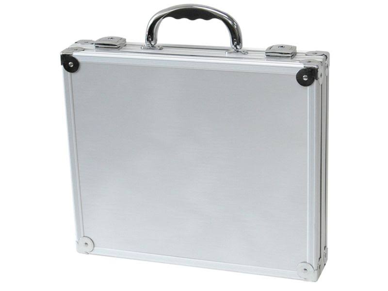Silver Aluminum Presentation Case E71906