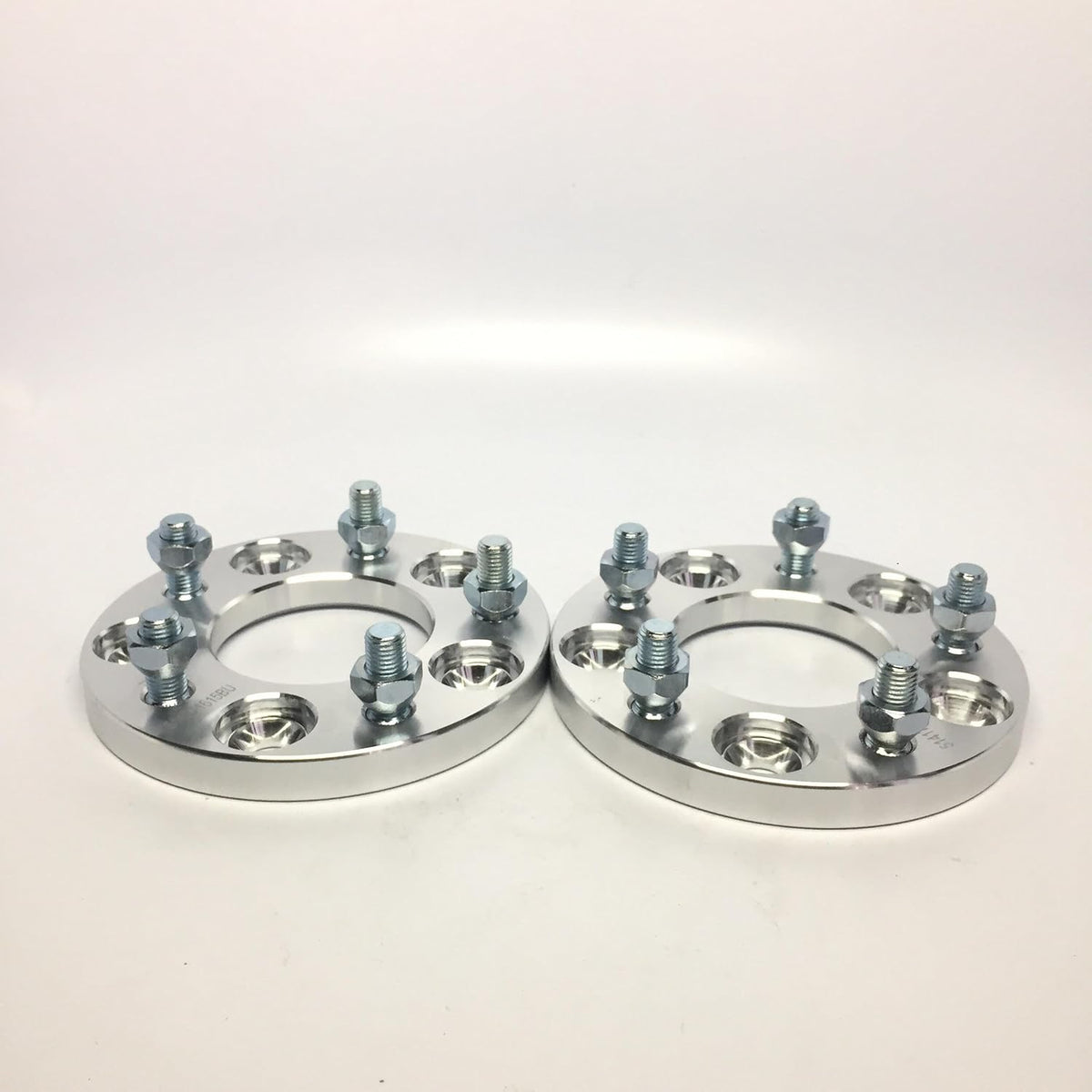 2 Pieces 15mm Wheel Adapters 5x100 Hub to 5x114.3 12x1.5 Studs 67.1mm Center Bore J508