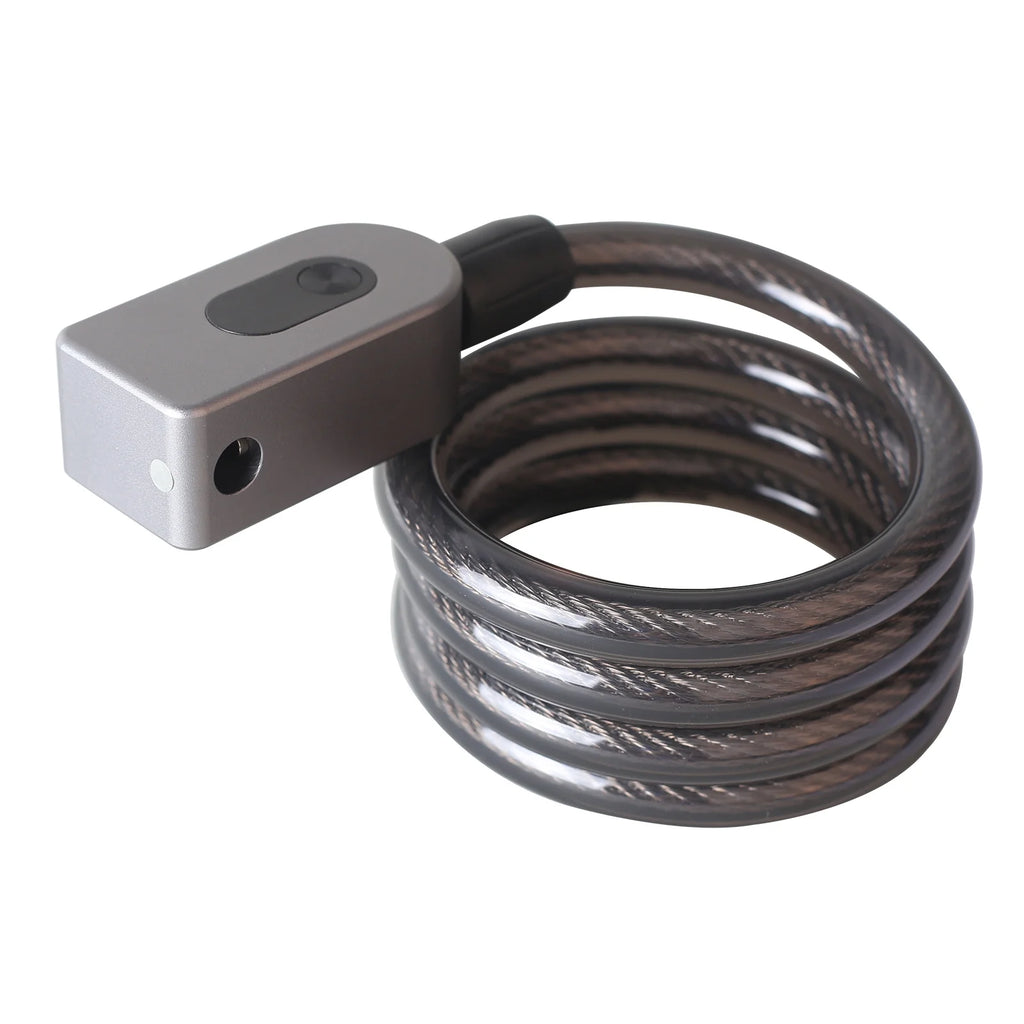 Bike Lock Cable Combination Lock Keyless Cable Lock IP66 Waterproof Built-in Battery O888061